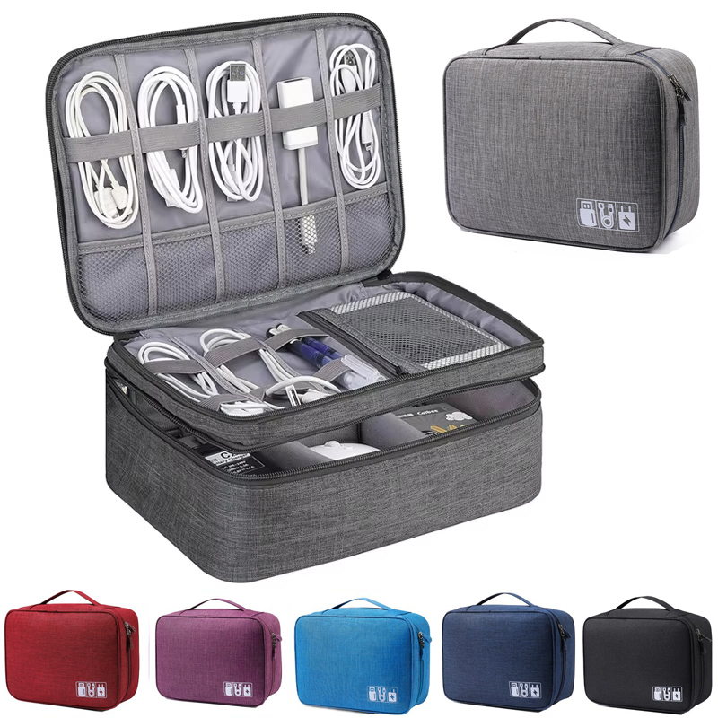 Saco de armazenamento de cabo  - Tech Accessories Case avaliação e preço